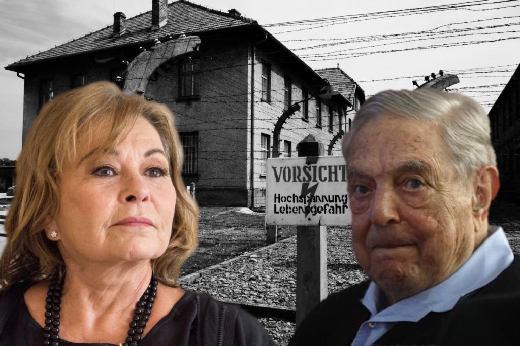 Roseanne Barr accuses George Soros of being a nazi collaborator