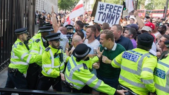 Millions worldwide protest Tommy Robinson imprisonment