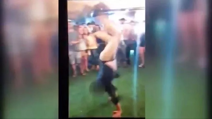 An off-duty FBI agent who was entertaining a crowd with his dance moves at a nightclub in Denver accidentally shot another clubgoer when his handgun tumbled from his waistband and discharged into the crowd as he attempted to pick it up.