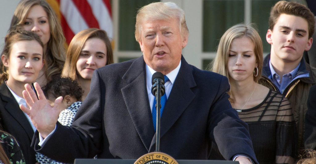 President Trump affirmed he’s committed to protecting the rights of the unborn and is set to ban abortion in all 50 states.