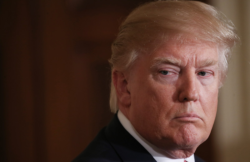 Trump reasserts his absolute right to pardon himself