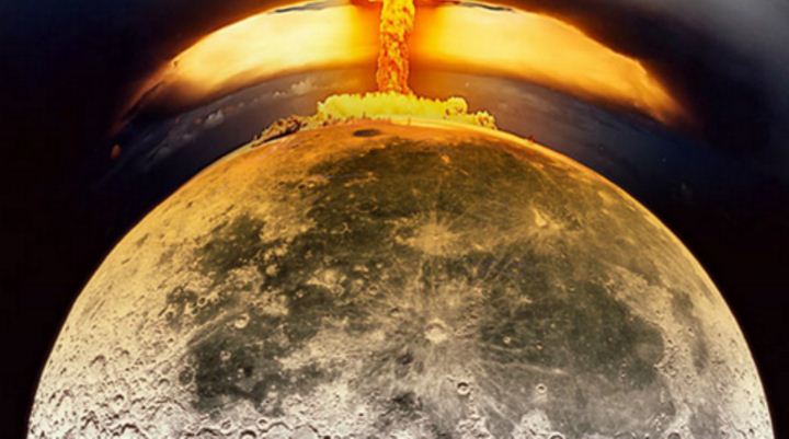 Air Force Colonel claims aliens prevented U.S. from dropping atomic bomb on the moon