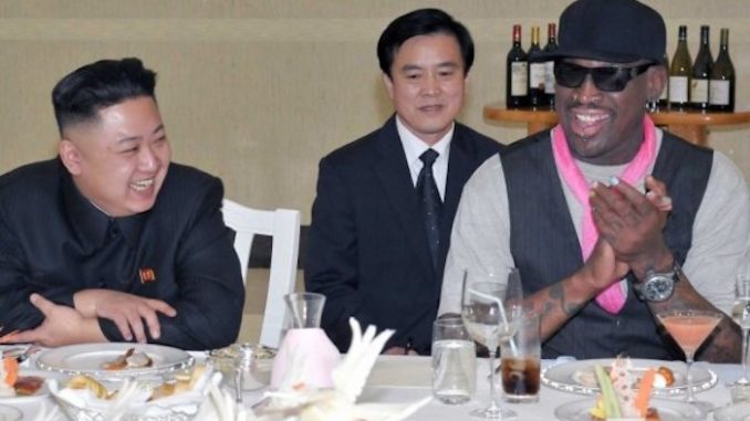 Trump invites Dennis Rodman to attent North Korea peace talks with him