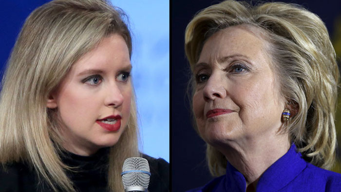 Elizabeth Holmes, who donated to Hillary Clinton's campaign and was described as her "protogé", has been arrested on fraud charges.
