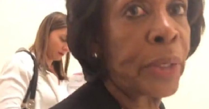 Maxine Waters wanted by police for assaulting female reporter