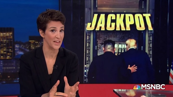Rachel Maddow blasts Trump for ending North Korea war, says its a Russian conspiracy