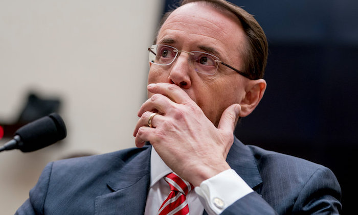 Rod Rosenstein faces impeachment for lying to Congress