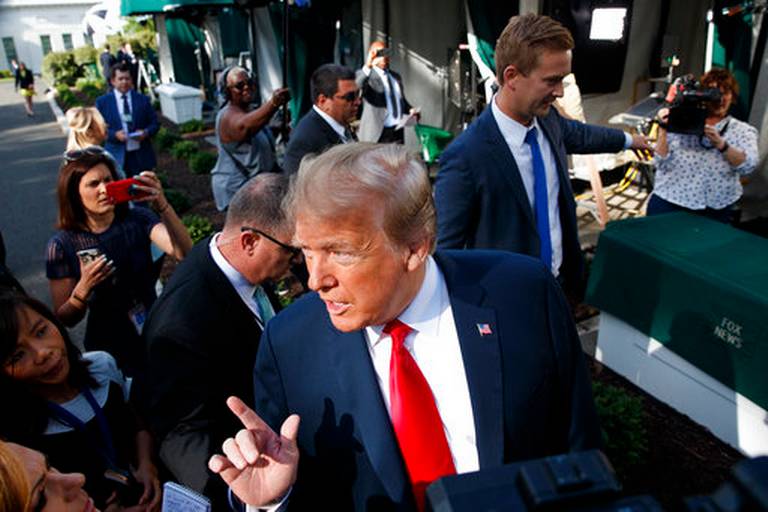 Trump calls James Comey 'scum' live on Fox & Friends