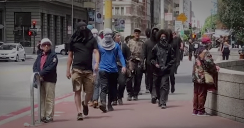 Antifa thugs beat elderly woman to bloody pulp