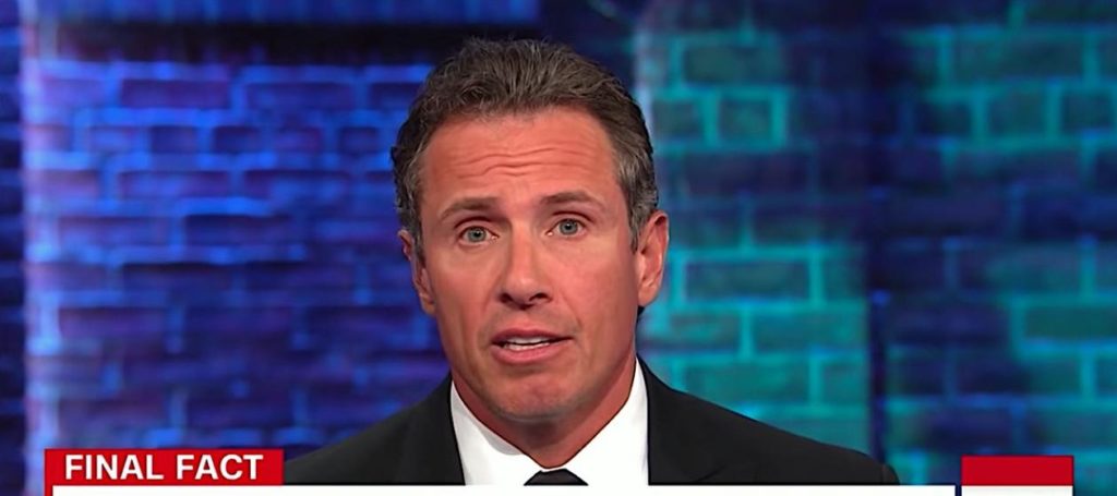 Chris Cuomo says Trump's dislike of CNN is treasonous