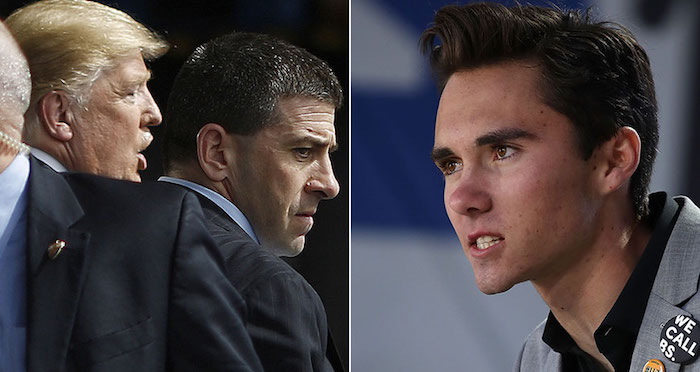 David Hogg under investigation for threatening President Trump