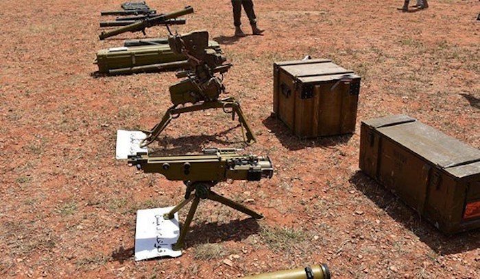 Israeli military equipment and food found in al-qaeda positions in Syria