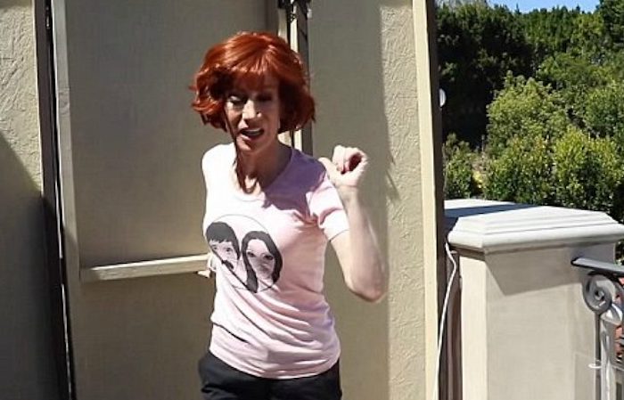 Hypocrite Kathy Griffin built wall to block out her Trump supporting neighbours
