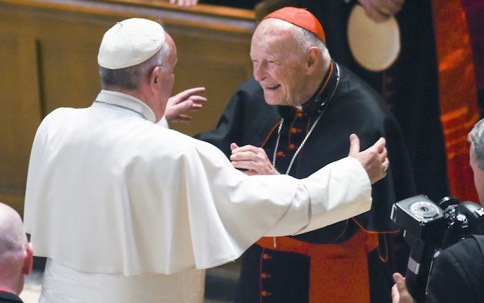 Pope Francis has been slammed by sex abuse survivors after intervening in the case of Cardinal Theodore McCarrick and ensuring the United States' most notorious Catholic pedophile will not serve any time in prison.