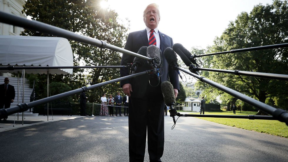 Trump declares mainstream media the enemy of the people