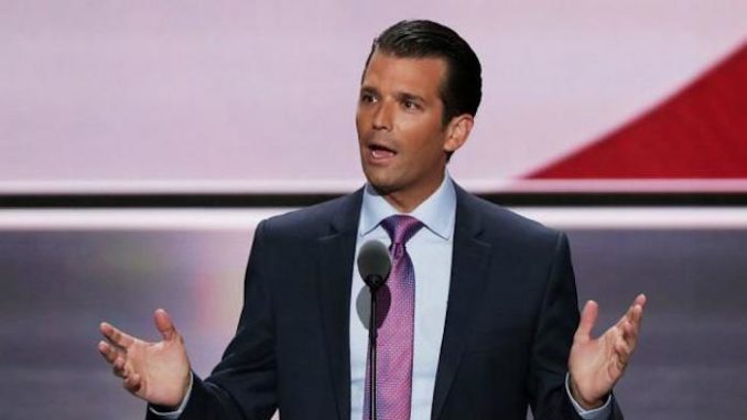 Trump Jr. compares modern Democrat party to 1930's Nazi party