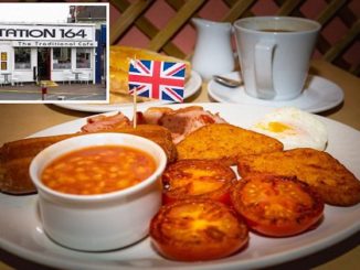 London cafe attacked for being 'racist' after it displayed union jack flags