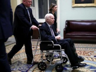 Senator John McCain sent home to die, family says