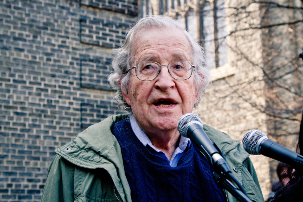 Noam Chomsky warns Israeli meddling in US elections is far bigger and more of a threat than Russia