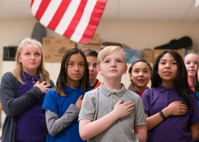 A school in Atlanta has announced it will no longer recite the Pledge of Allegiance as part of its morning meeting agenda, claiming that the Pledge is not "inclusive" or "positive" enough.