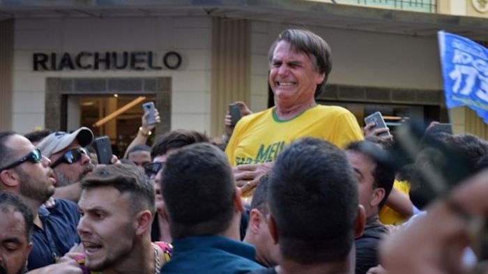 Jair Bolsonaro, the Brazilian Trump, stabbed by far-left terrorist at rally