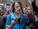 California Senator Dianne Feinstein was ambushed by a reporter yesterday and caught on a hot mic telling the truth about Kavanaugh's accuser.