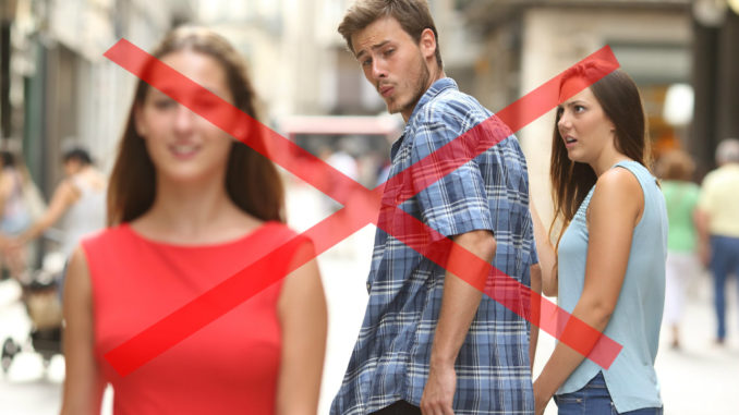 Sweden's Advertising Ombudsman has rebuked a Stockholm company for sexism after it used the "Distracted Boyfriend Meme" as part of an advert.