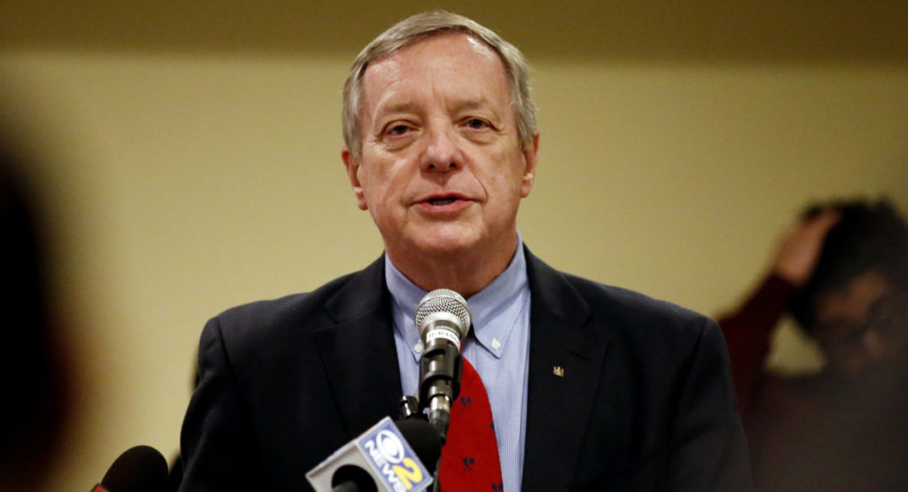 Senator Dick Durbin (D-IL) has admitted the violent protests surrounding the Senate Judiciary Committee hearing on the nomination of Judge Brett Kavanaugh to the Supreme Court were organized by top Democrats.