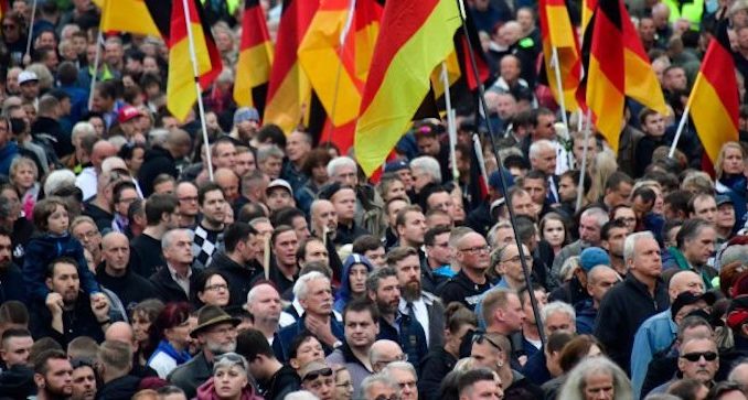 Hundreds of thousands of Germans rise up against open border policy amid media blackout