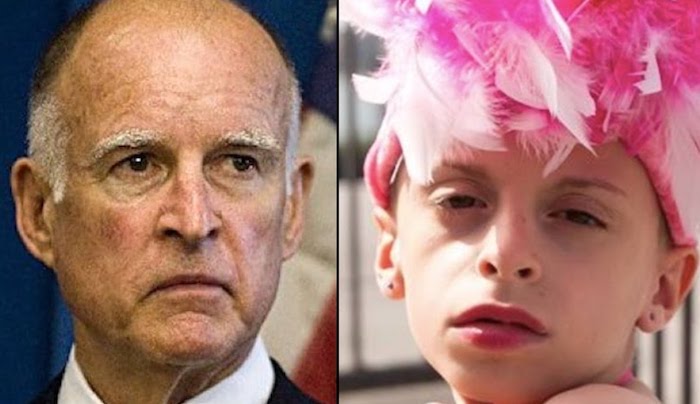 Children as young as 12-years-old are eligible to undergo sex change surgery on the public dime in California, thanks to a law enacted in Gov. Jerry Brown's increasingly barbaric state. 