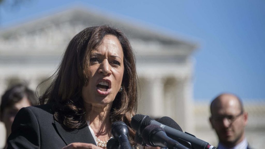 Dem Rep. Kamala Harris voted most corrupt Senator