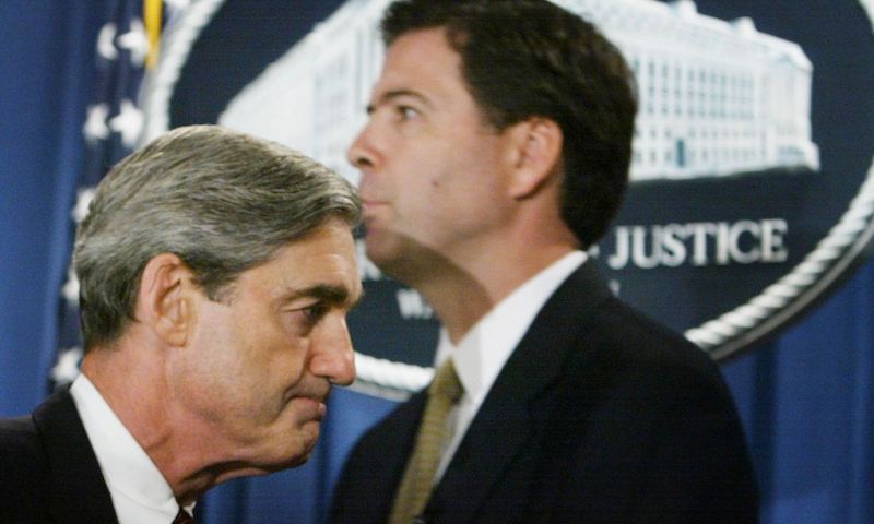 President Trump accuses Mueller and Comey of having a special bromance