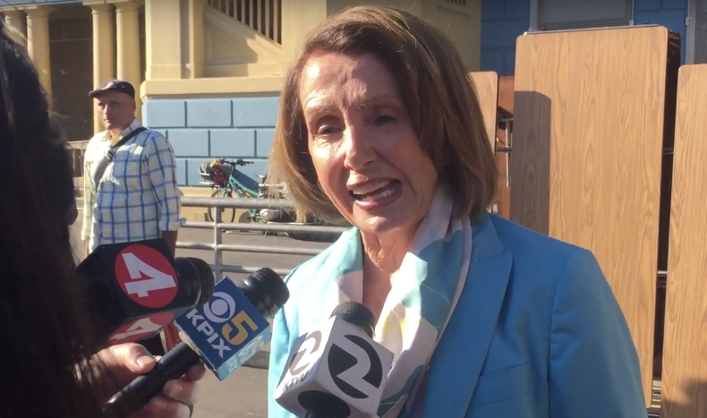 Nancy Pelosi suffers stroke-like symptoms during interview about Kavanaugh