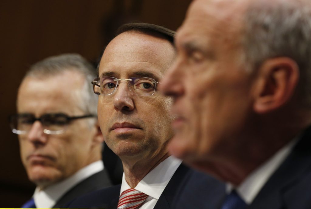 Rosenstein, Comey, Yates And McCabe face prosecution over FISA court deception