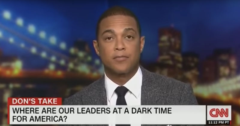 CNN's Don Lemon slams white people, says they pose biggest terror threat in America