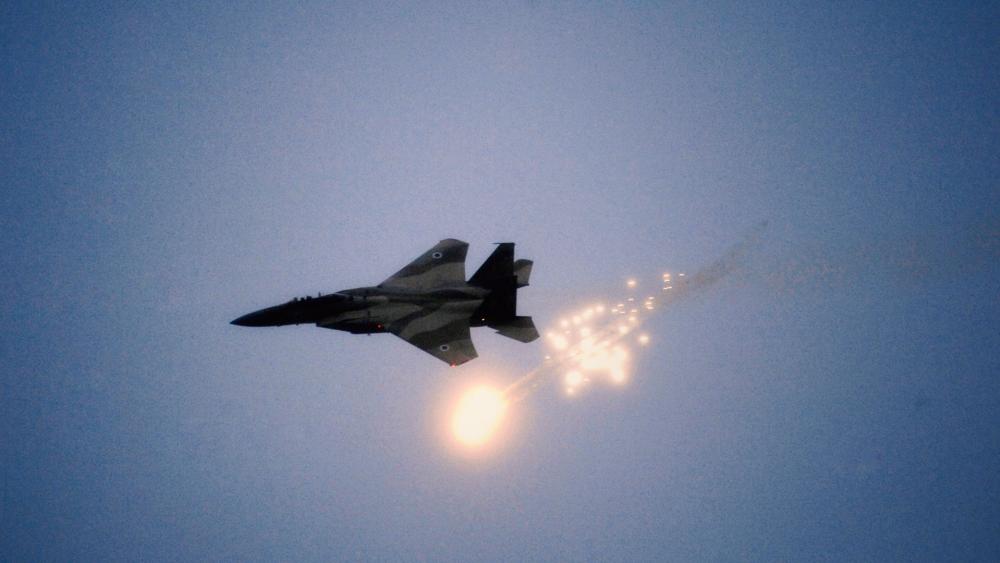 Israeli jets have dropped several bombs on Gaza in response to rocket fire
