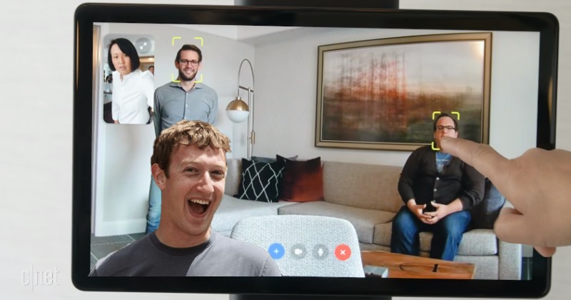 Facebook unveils creepy new portal camera that peeps on you at home