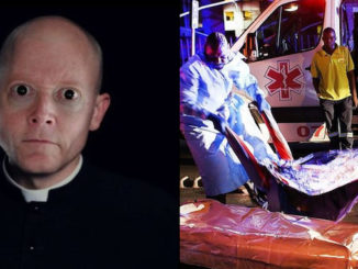 A priest accused of raping a 9-year-old girl died in hospital after bleeding from a wound caused by the girl's father who tracked down the preacher, beat him, and severed his penis from his body.