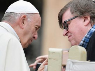 Michael Moore says Pope Francis told him that capitalism is a sin