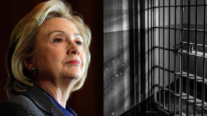 President Donald Trump retweeted a meme from a fan account showing Bill and Hillary Clinton, John Podesta, Barack Obama, James Comey, Eric Holder and others behind bars, during an active Twitter spree Wednesday morning.