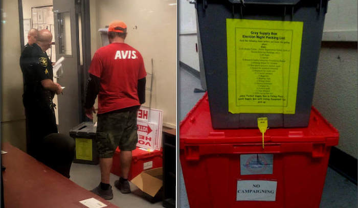 A Democrat Broward County employee with direct ties to Democrat gubernatorial candidate Andrew Gillum appears to have accidentally left a provisional ballot box inside an Avis rental car at Fort Lauderdale Airport, according to reports from Florida.