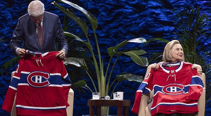 Bill and Hillary Clinton say America needs to become more like Canada