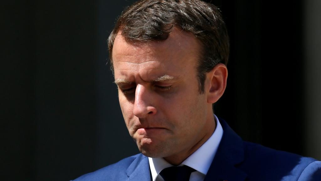 President Macron's disapproval rating hits record-high