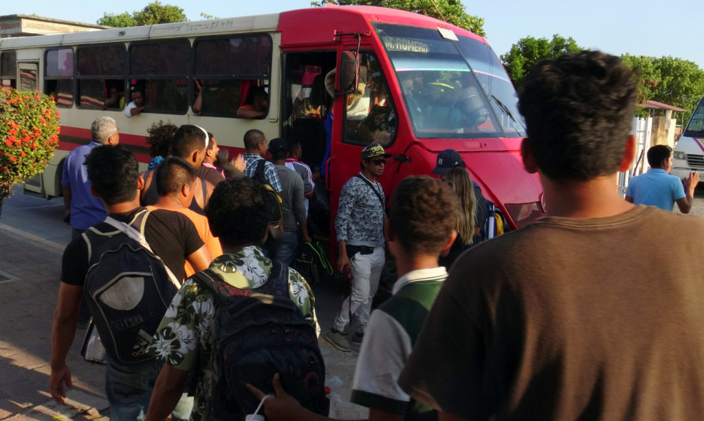 Mexican authorities have broken up the Honduran migrant caravan and placed the migrants in buses and private cars headed towards different US border towns, according to a Reuters report from Mexico.