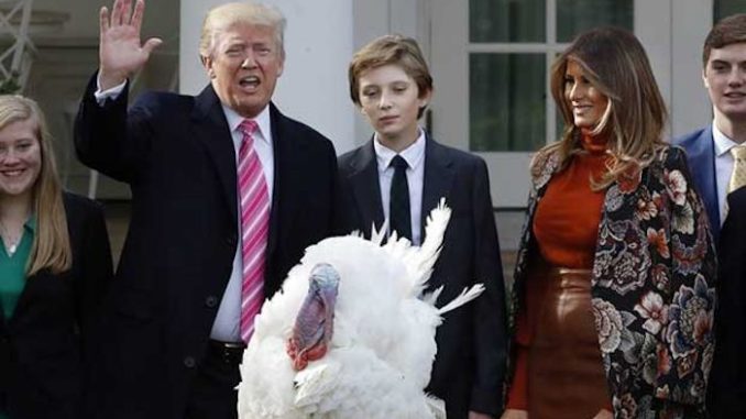 Trump mocks global warming alarmists as America sees record-cold temperatures during Thanksgiving holiday