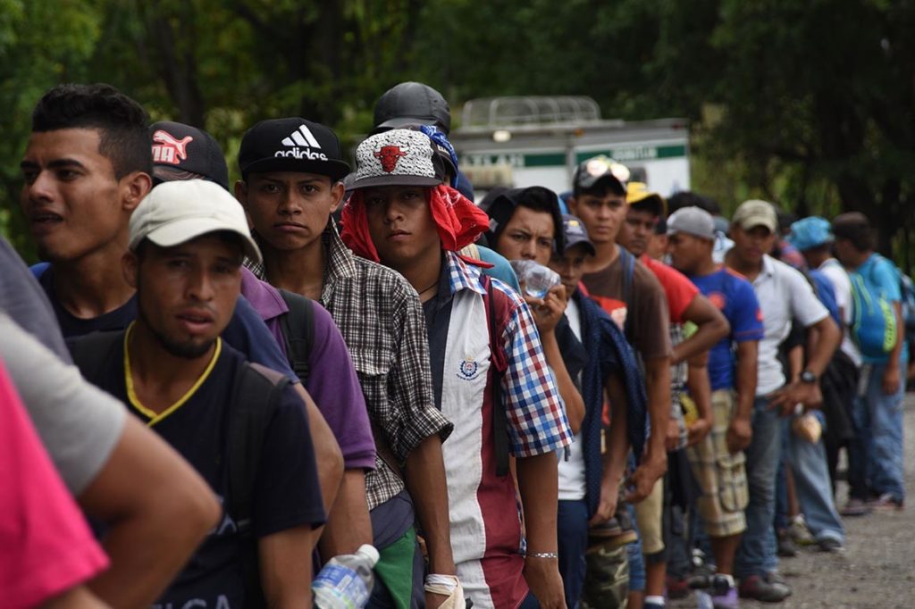 US authorities arrested a notorious convicted murderer who was part of the Honduran migrant caravan, according to a Department of Homeland Security statement.