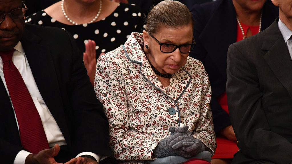 Supreme Court Justice Ruth Bader undergoes lung cancer surgery