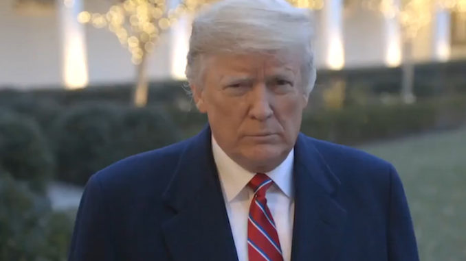 Trump warns that if Deep State are allowed to remove him from office there will be an American civil war