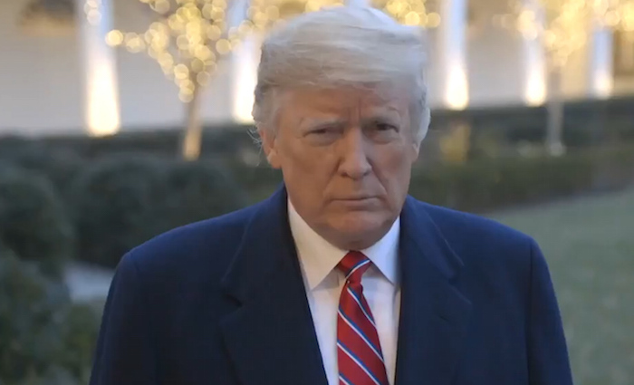 Trump warns that if Deep State are allowed to remove him from office there will be an American civil war