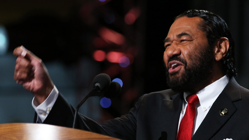 Dem. Rep. Al Green votes to impeach Trump for bigotry